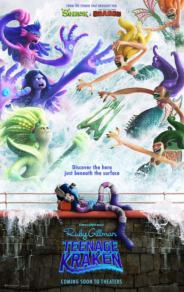 Ruby Gillman: Teenage Kraken movie poster jigsaw puzzle online