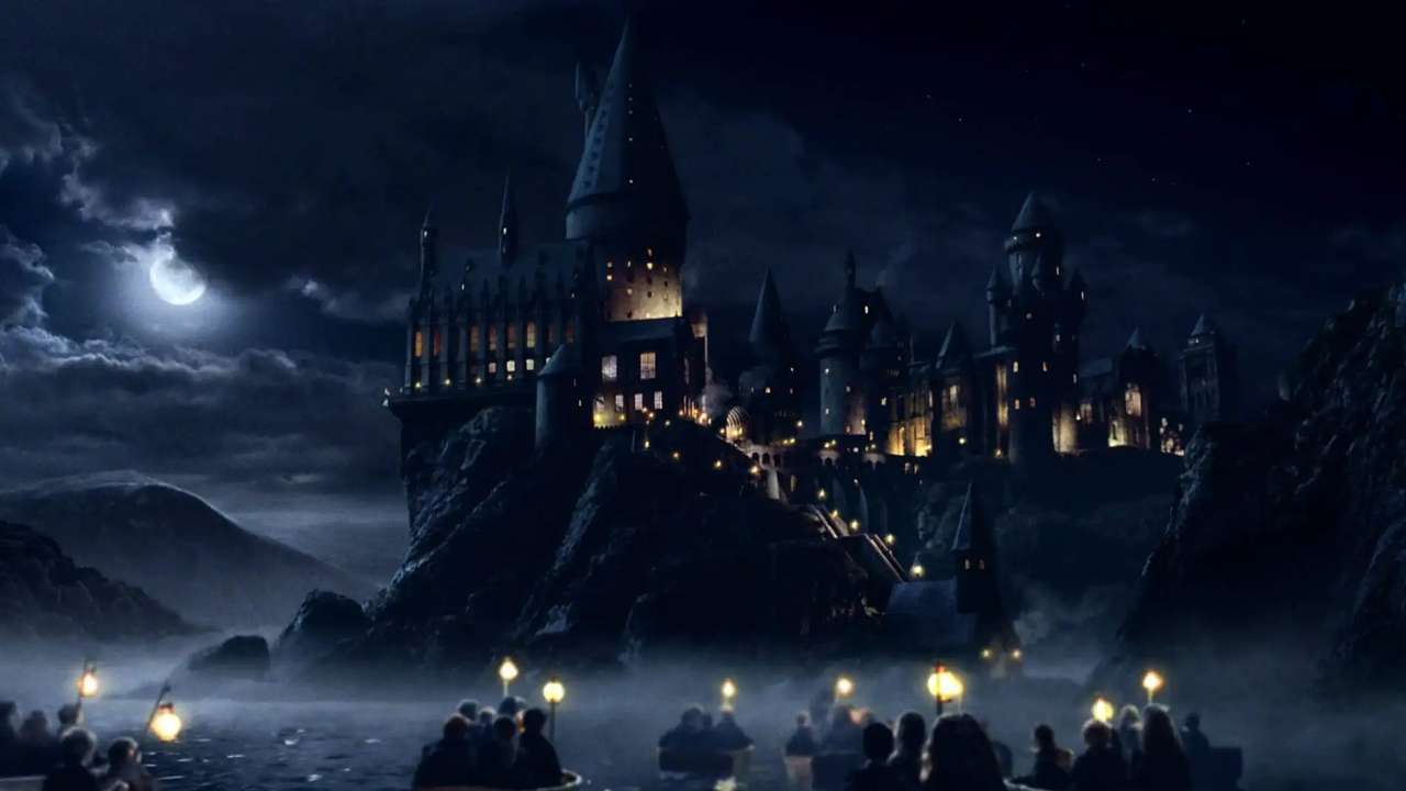 Hogwarts, magie și vrăjitorie puzzle online