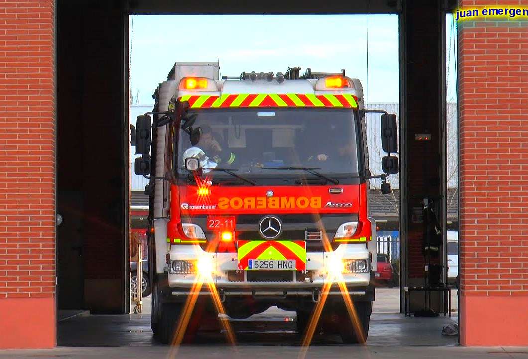 Bomberos Madrid rompecabezas en línea