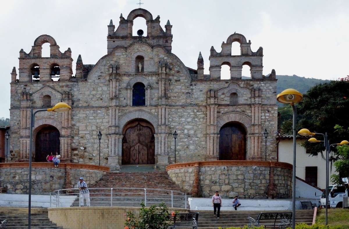 Aratoca-Kirche Online-Puzzle