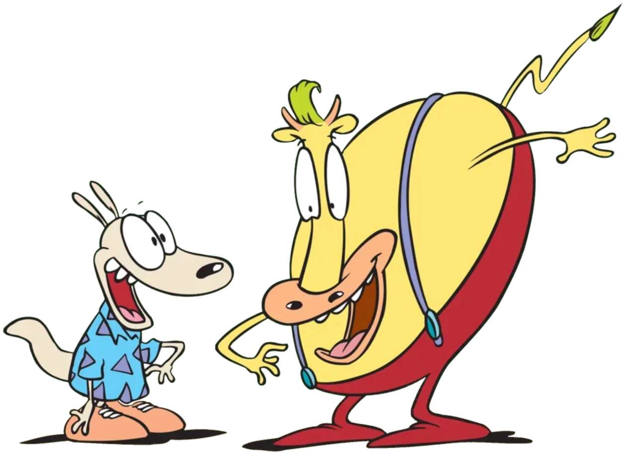 Rocko e Heffer❤️❤️❤️❤️❤️ quebra-cabeças online