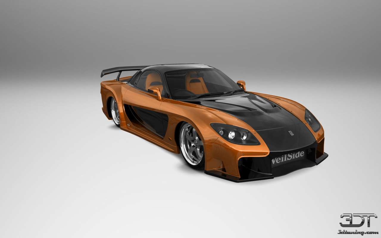 Mazda RX 7 fd3s Veilside онлайн пъзел