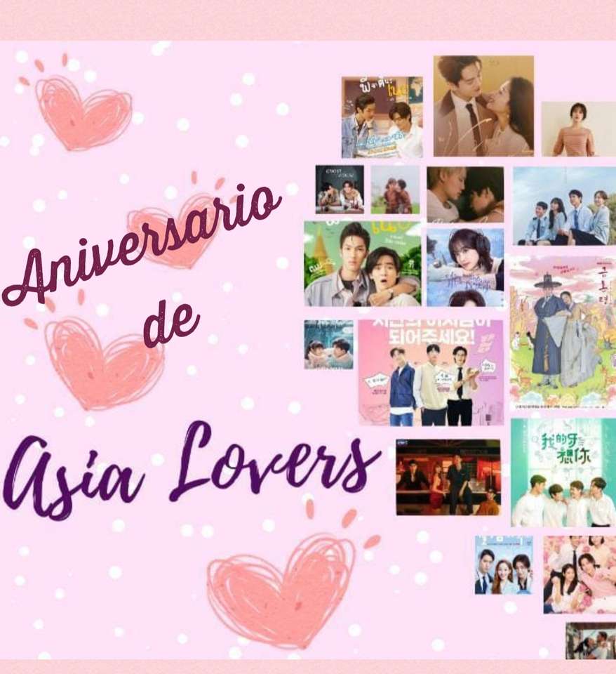 Aniversario de Asia Lovers rompecabezas en línea
