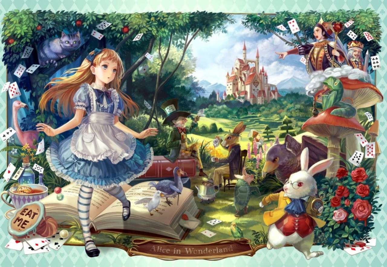 Alice in Tara Minunilor jigsaw puzzle online