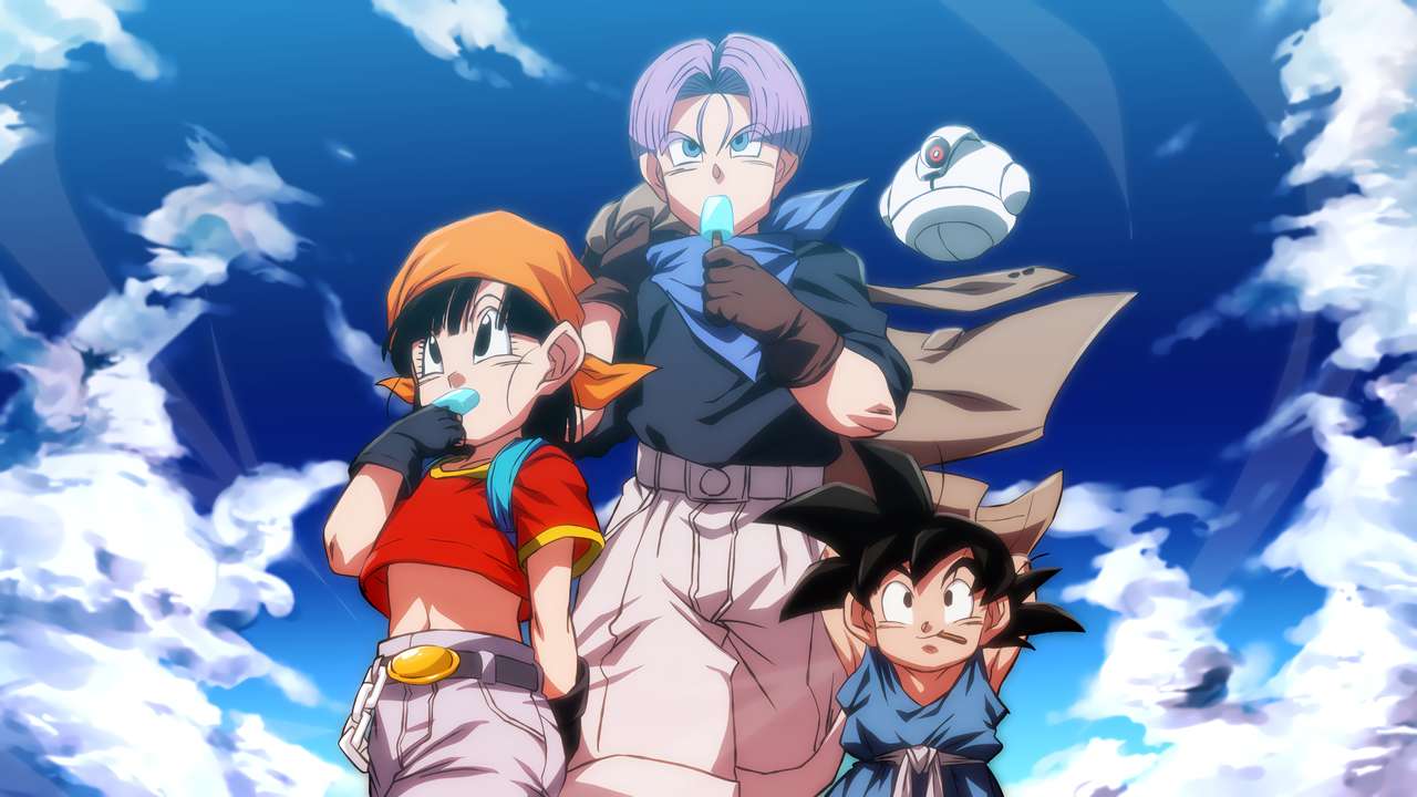 Dragon Ball GT. Online-Puzzle