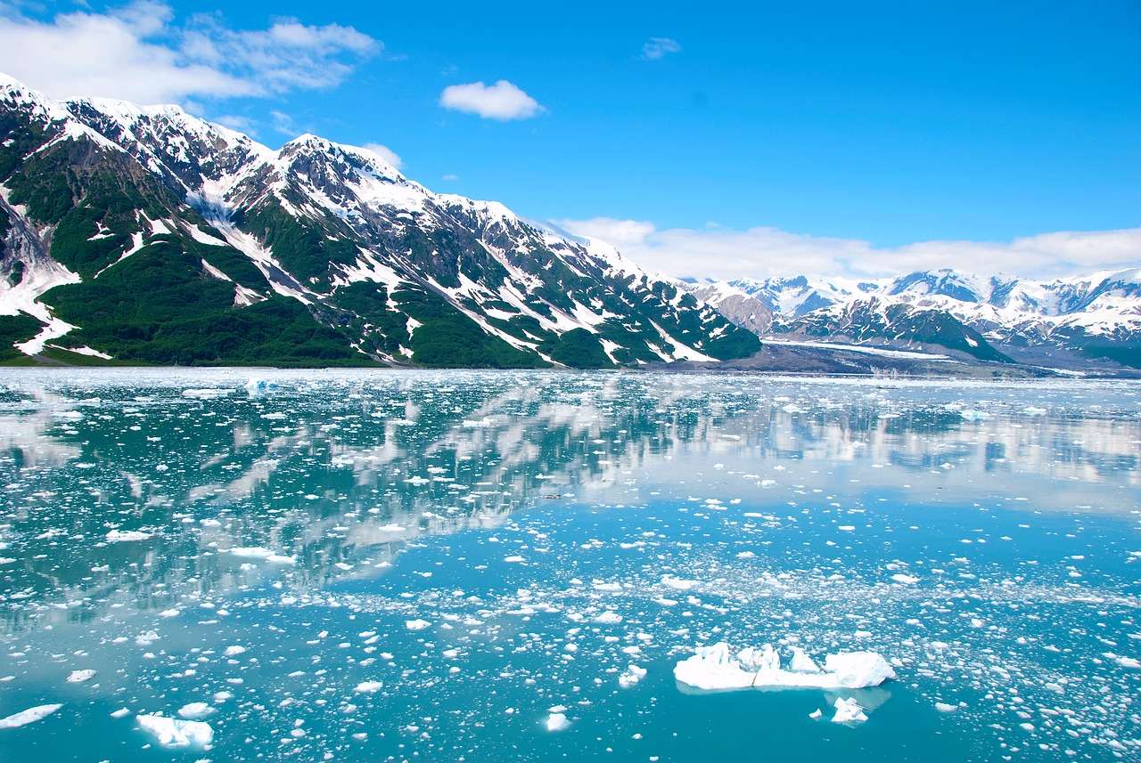 Παγετώνας της Αλάσκας online παζλ