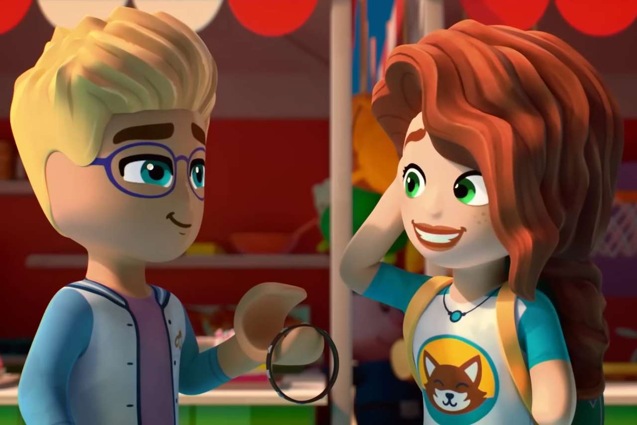 LEGO Friends: Olly e l'autunno❤️❤️❤️ puzzle online