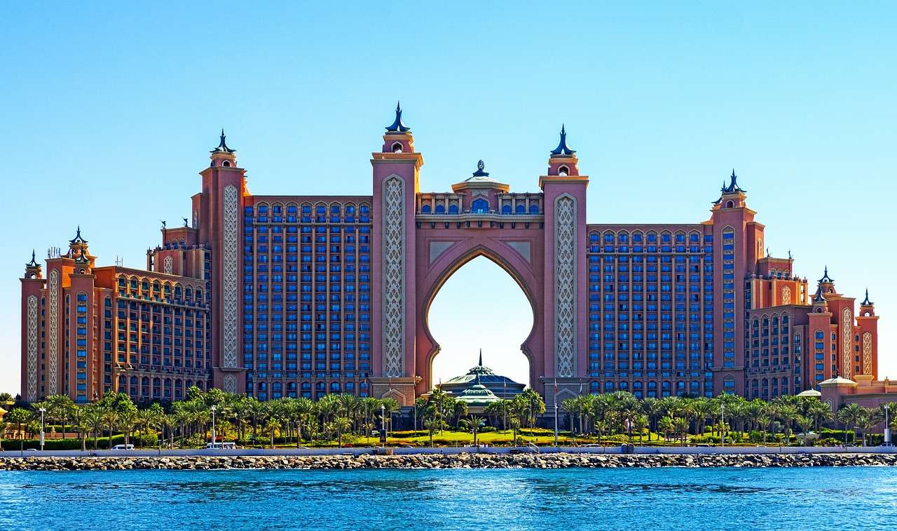 Дубайски хотел Атлантис онлайн пъзел