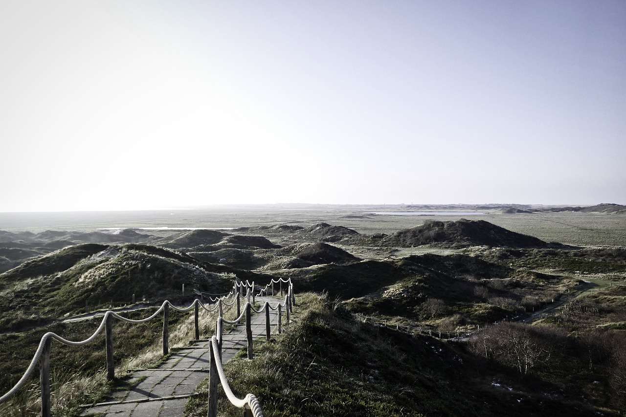 Duinen Zee Eiland online puzzel