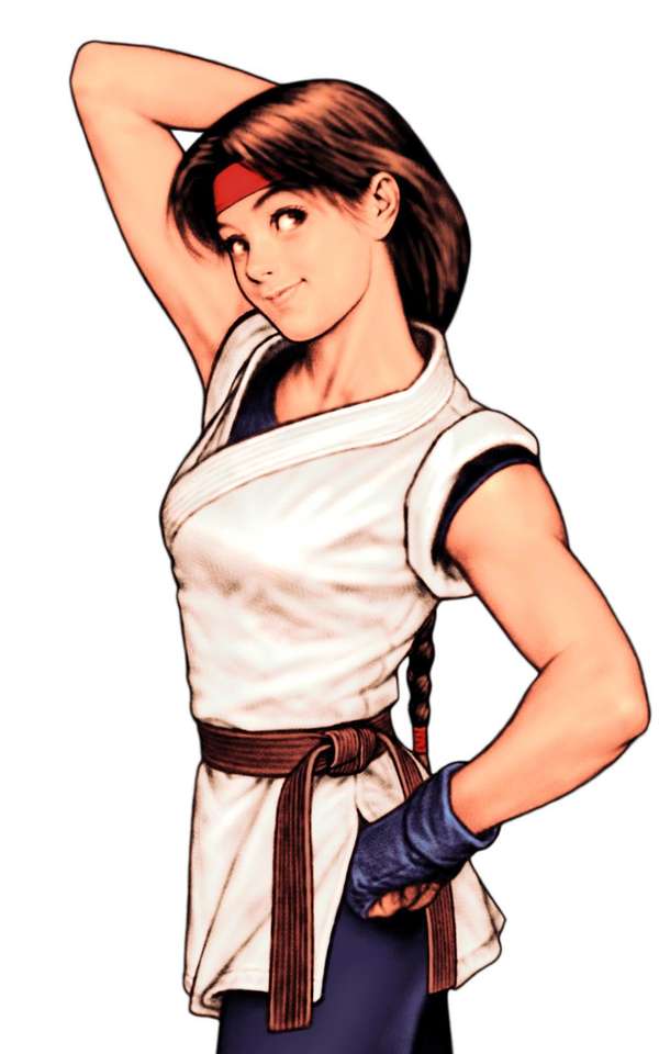 Yuri Sakazaki puzzle online