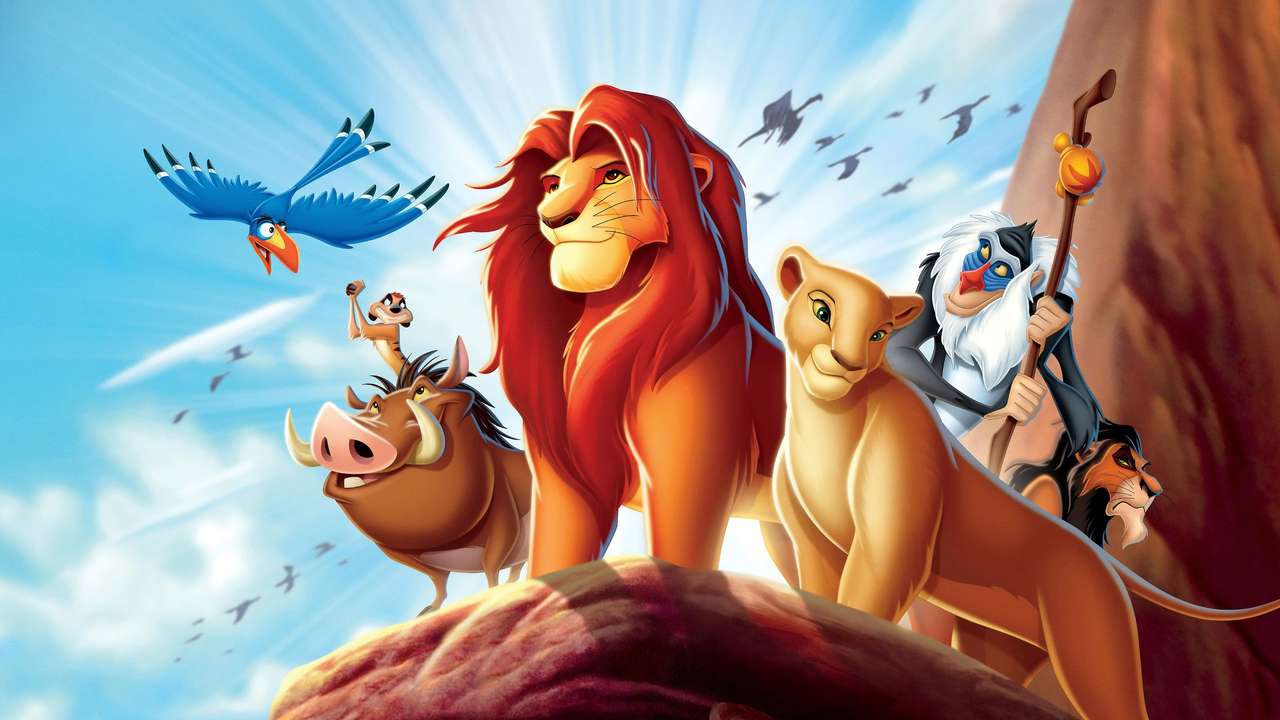 König der Löwen-Puzzle Online-Puzzle