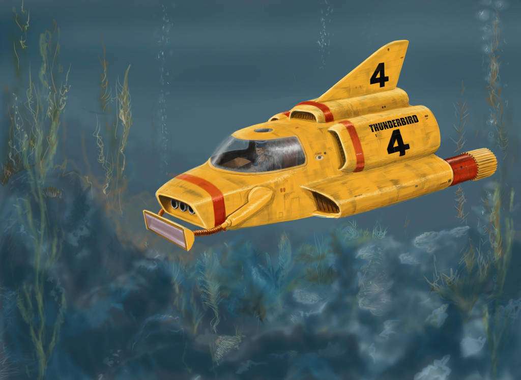 Thunderbird 4 puzzle en ligne