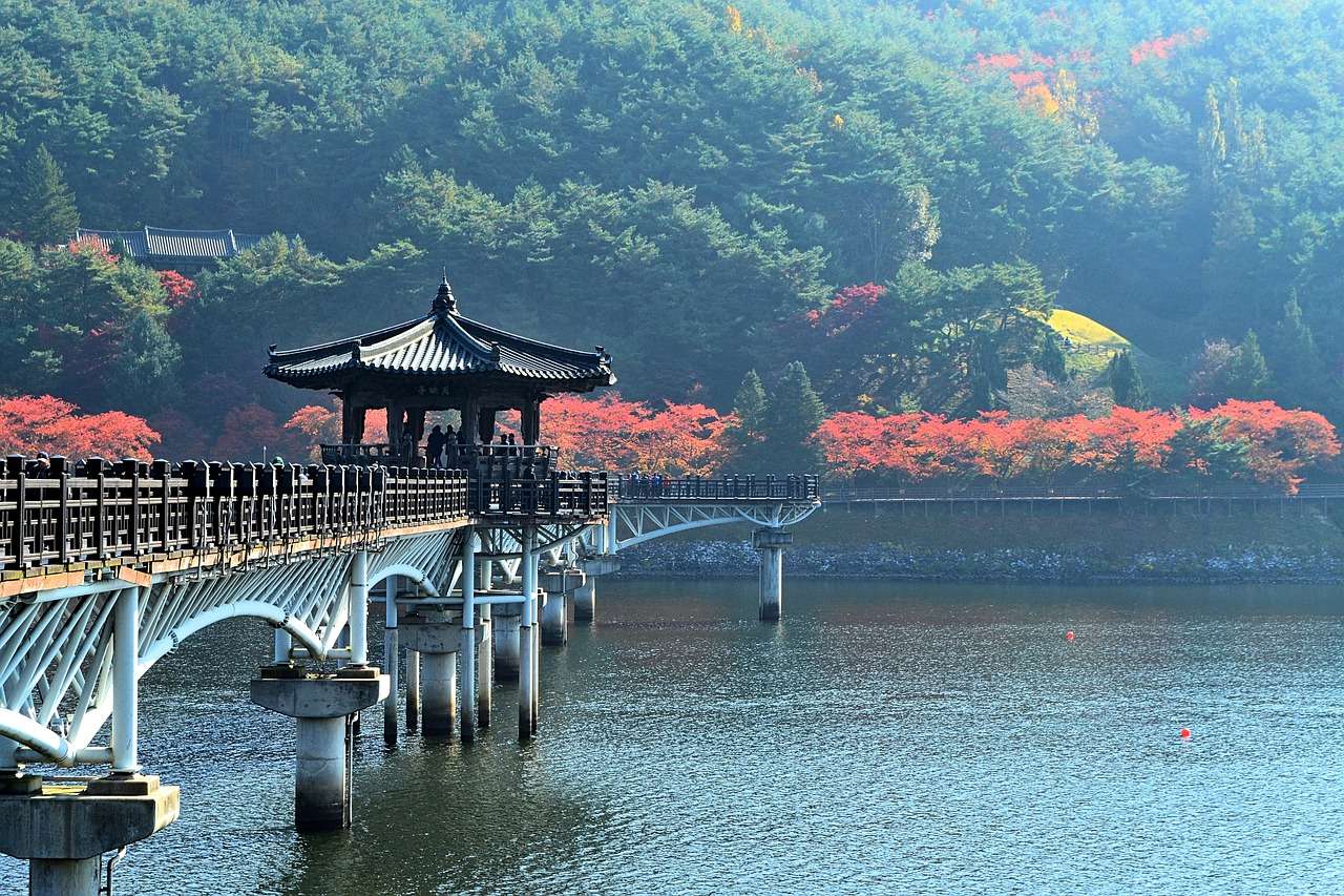 Есенна Корея Андонг онлайн пъзел