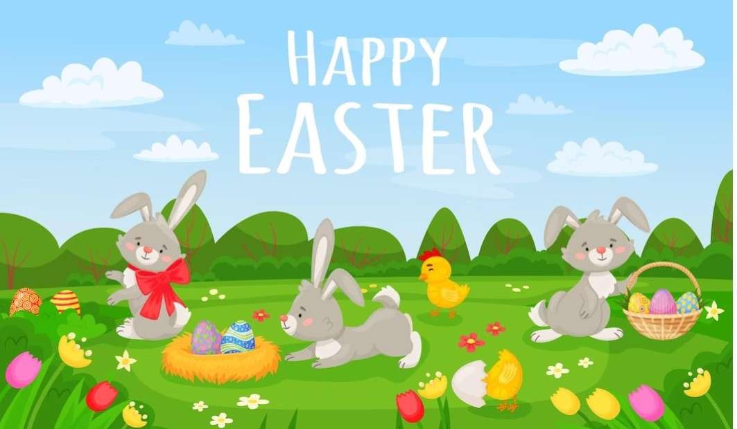 happy easter online puzzle