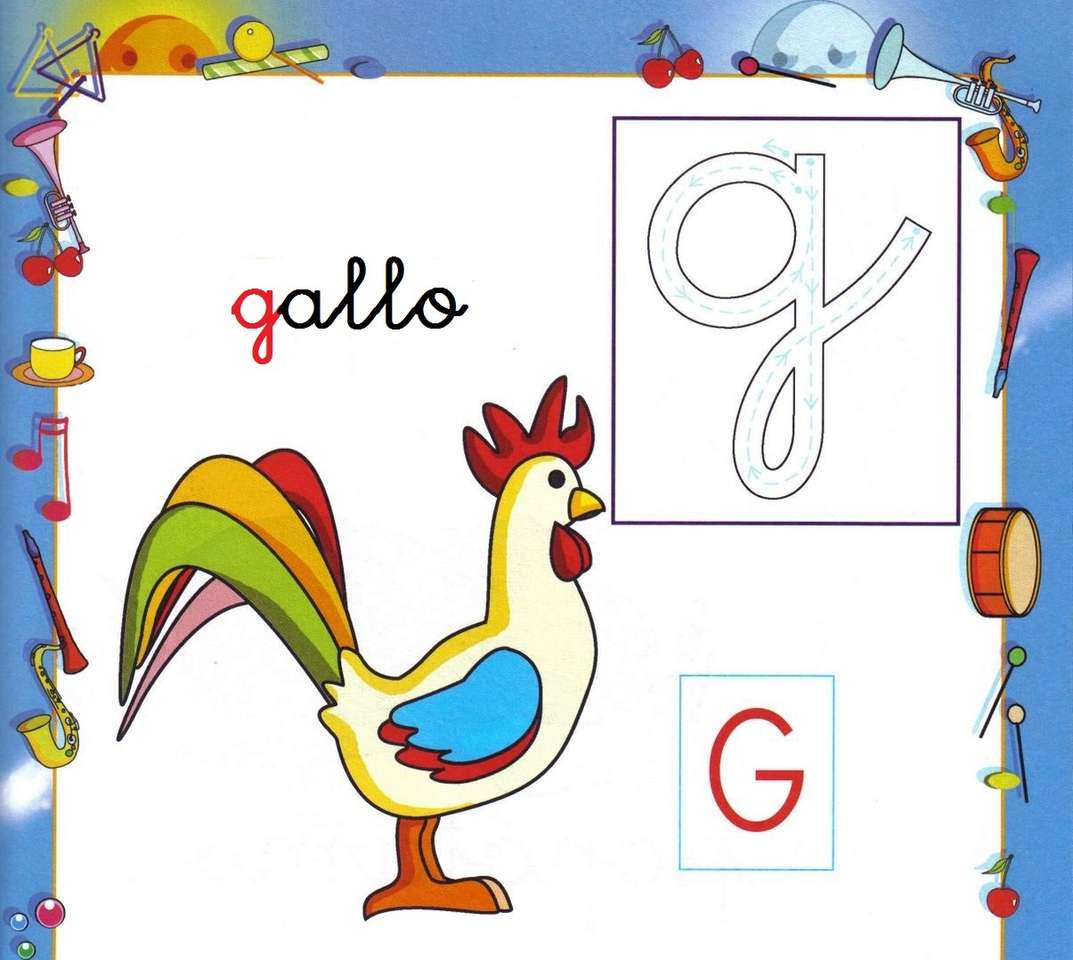 lettera Gg puzzle online
