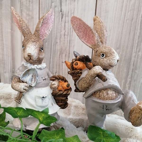 A pair of bunnies jigsaw puzzle online