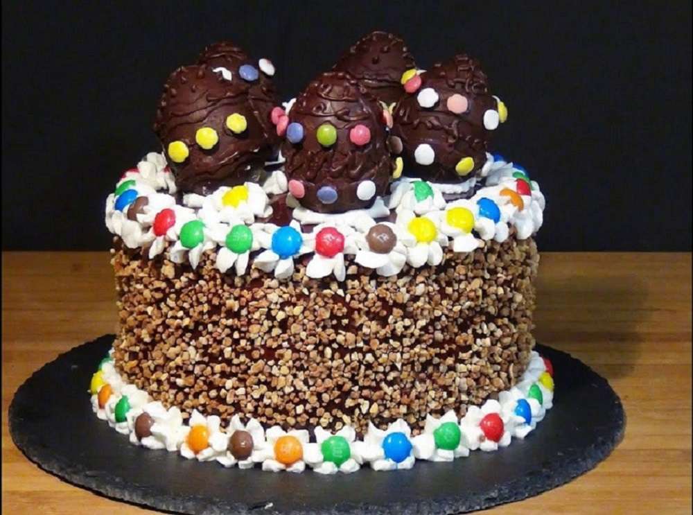 velikonoční dort skládačky online