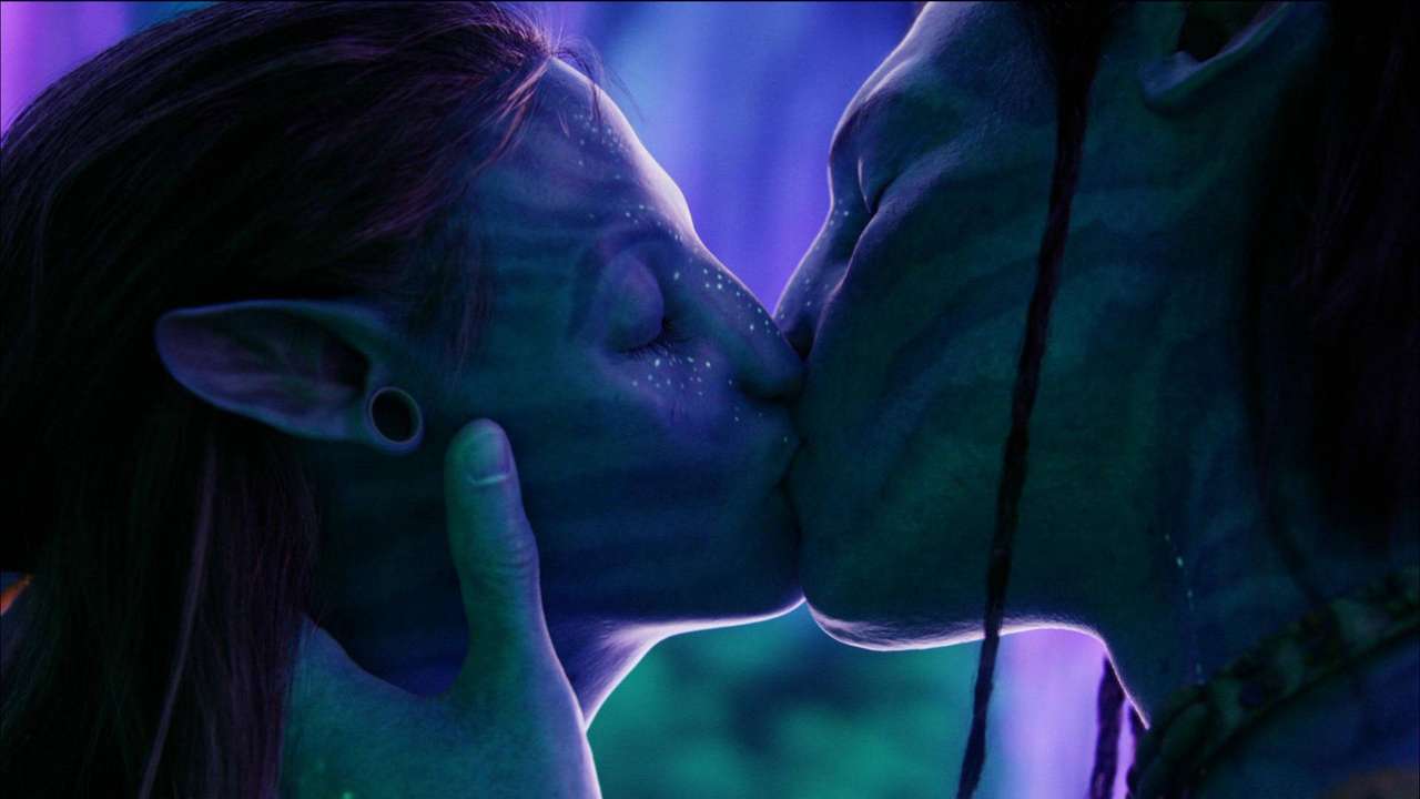 Neytiri és Jake csókolóznak kirakós online
