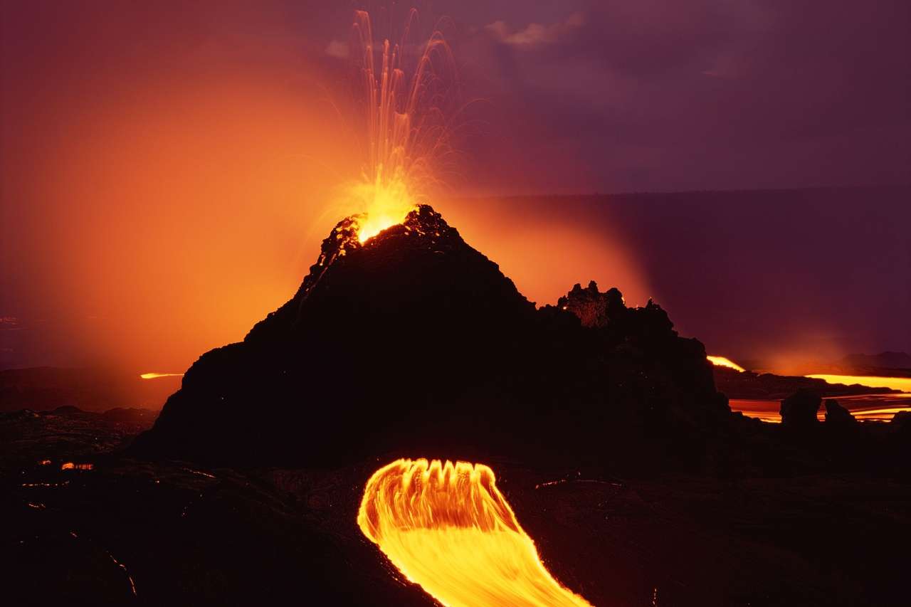 ηφαίστειο παζλ online παζλ