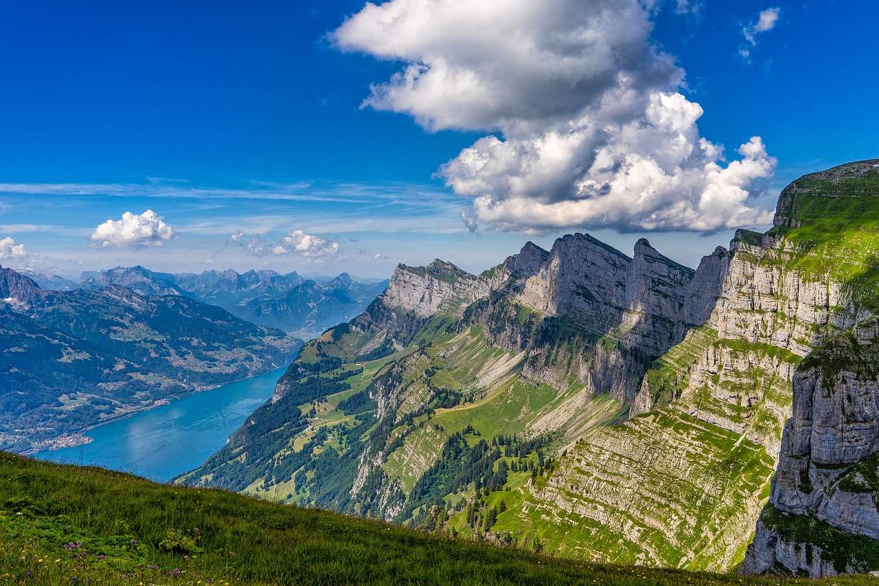 montañas alpes rompecabezas en línea