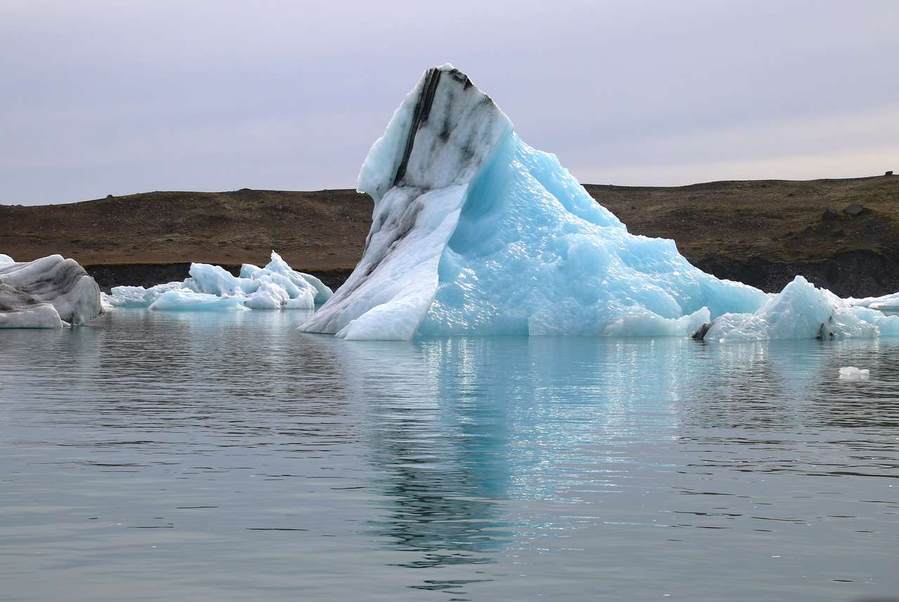 Lac des icebergs puzzle en ligne