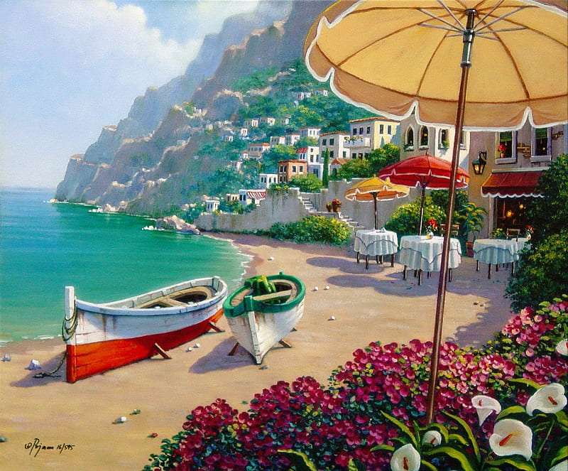 Capri - the perfect place for a rendezvous jigsaw puzzle online