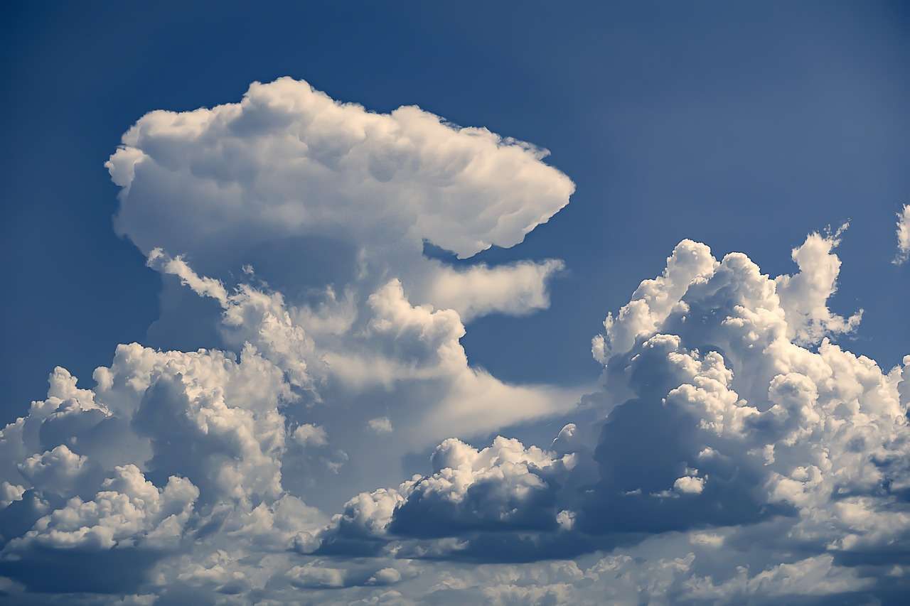 Wolken Himmel Online-Puzzle