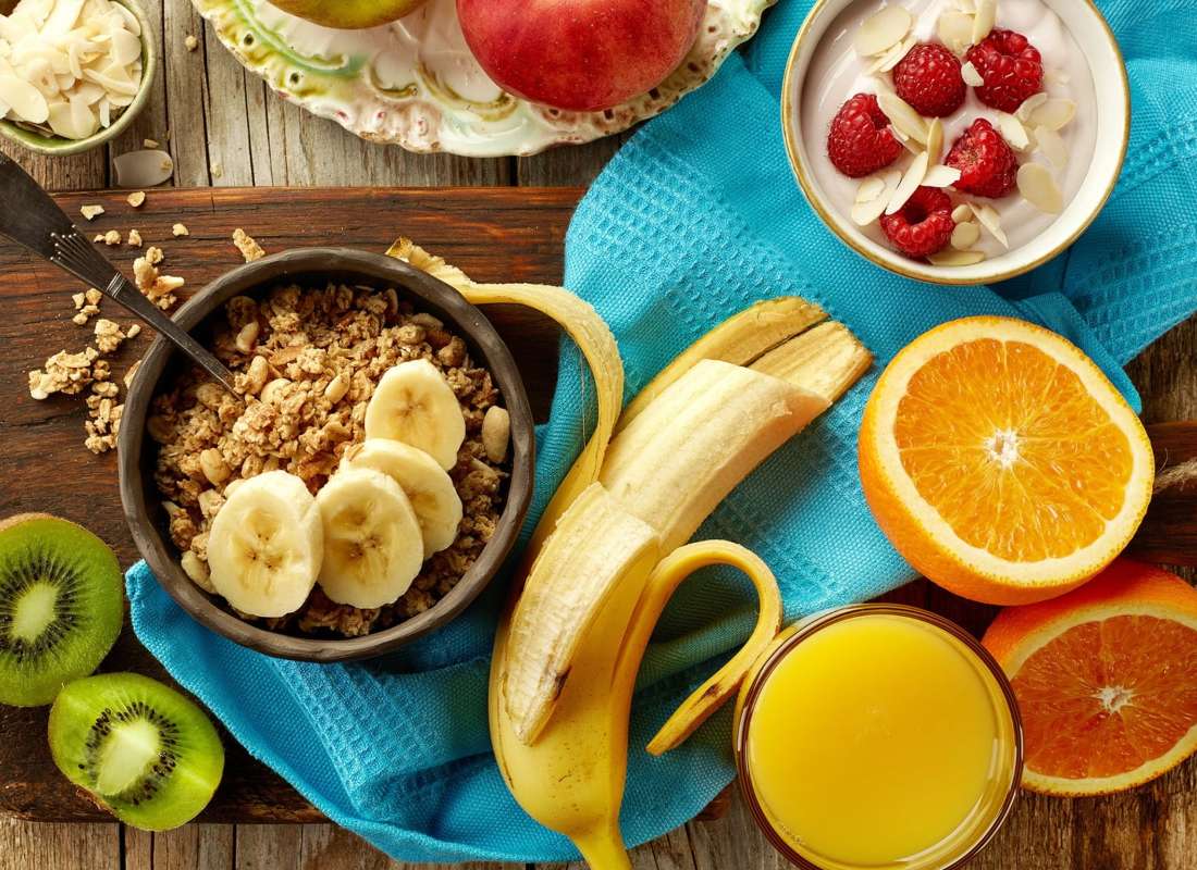 Здоровый завтрак пазл онлайн