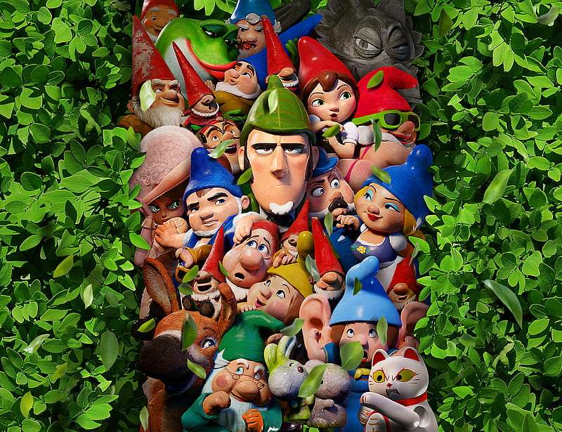 Sherlock et ses amis les Gnomes puzzle en ligne