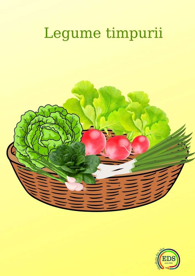 Ранни зеленчуци онлайн пъзел