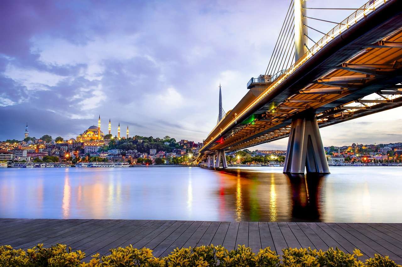 Стамбульский мост онлайн-пазл