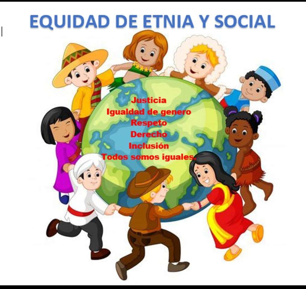Uguaglianza etnica e di genere puzzle online