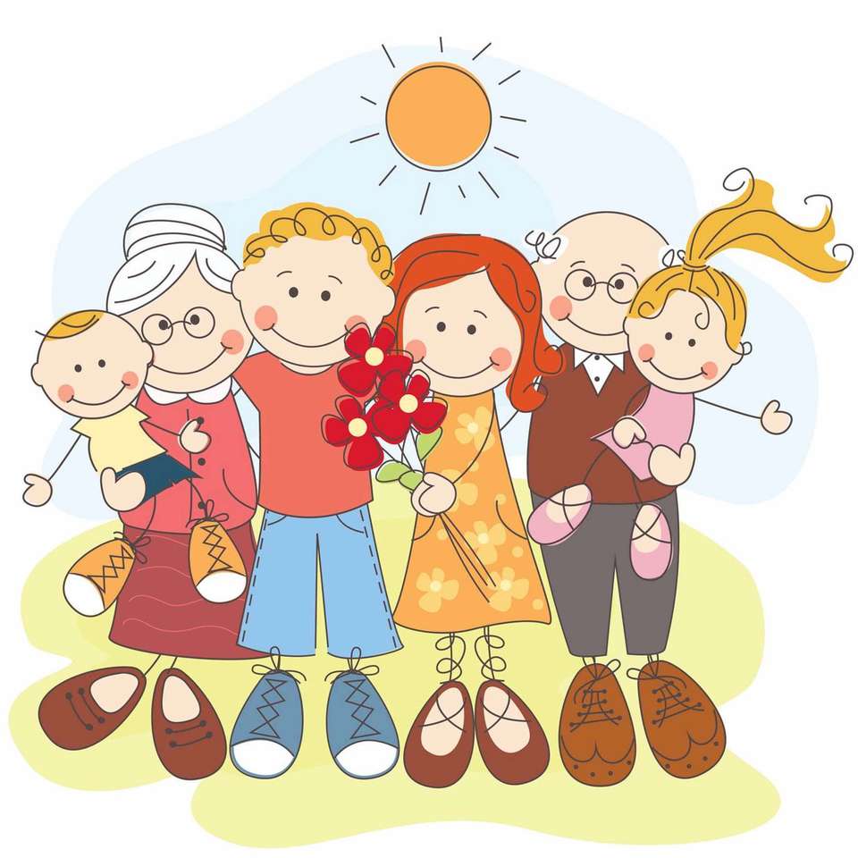 The happy family jigsaw puzzle online