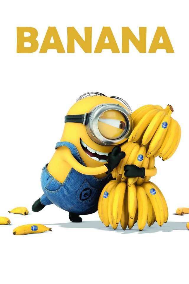 Bananer. pussel på nätet
