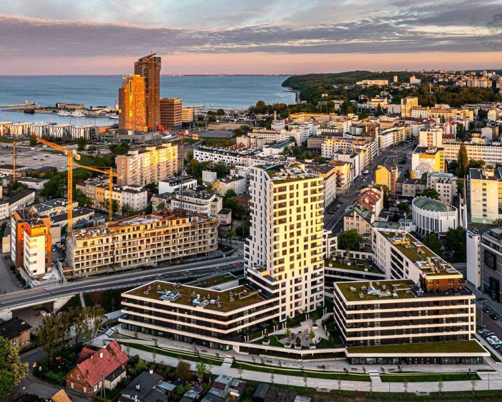 Panorama van Gdynia legpuzzel online