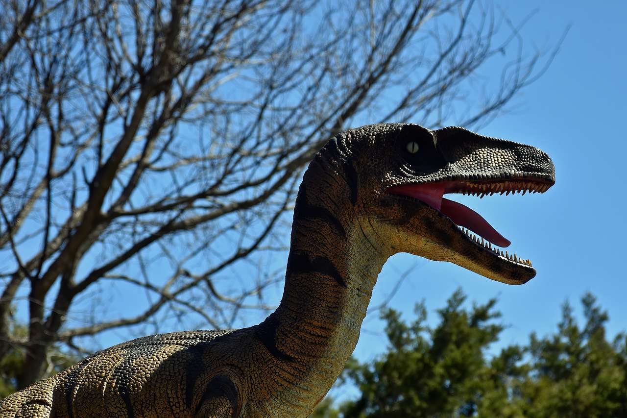 Dinosaur Velociraptor Pussel online