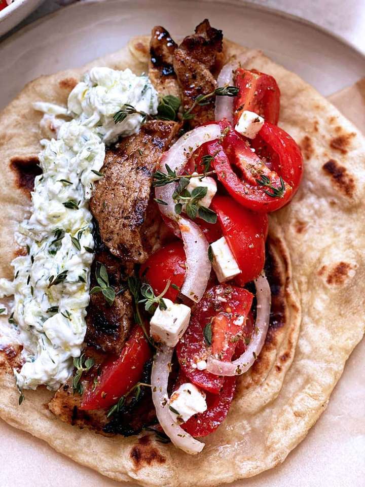Ελληνικά Tacos online παζλ