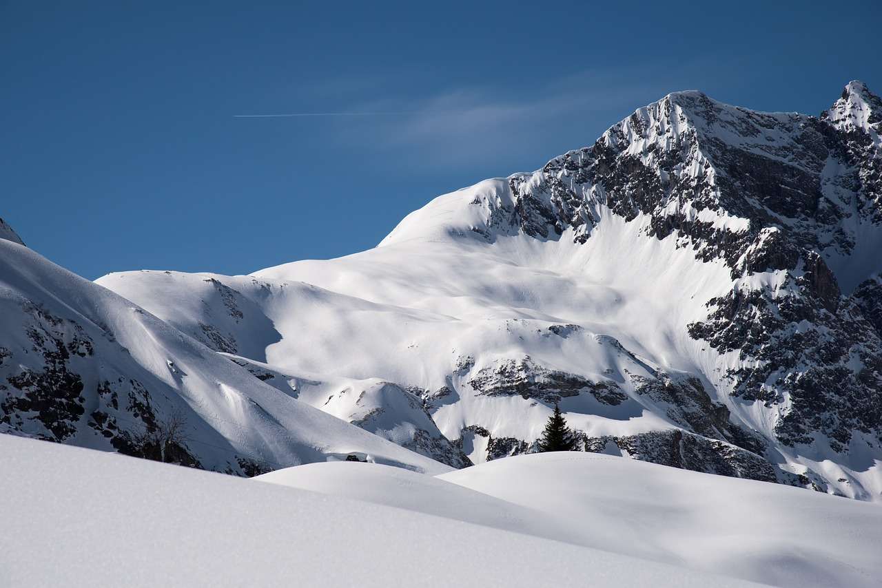 Zimní Alpy skládačky online