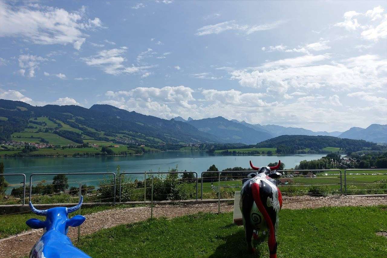 LAKE OF THE GRUYERE SWITZERLAND online puzzle