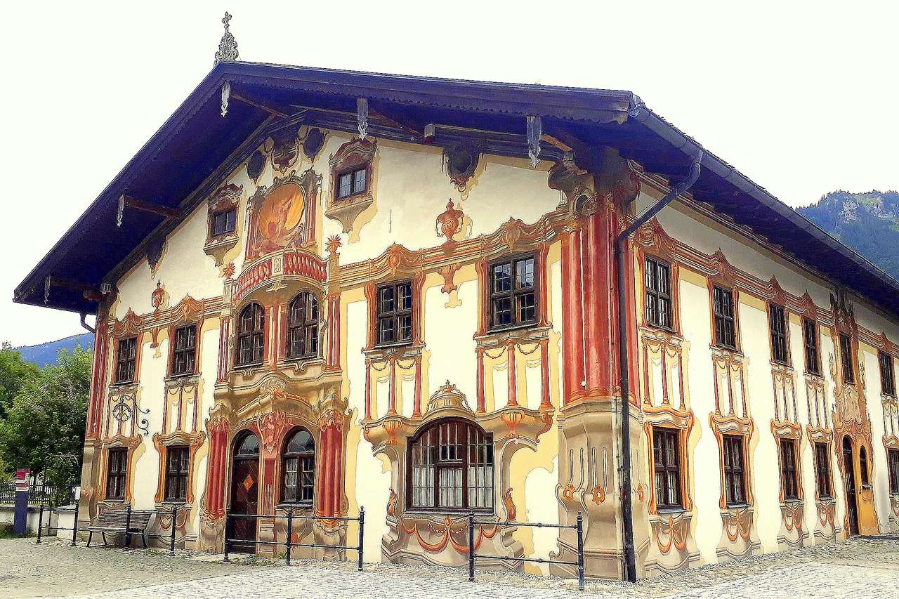 Pilatus hus i Oberammergau Pussel online