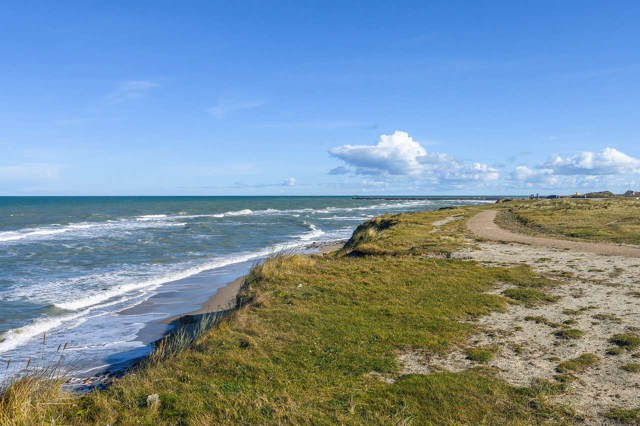 Playa del Mar del Norte rompecabezas en línea