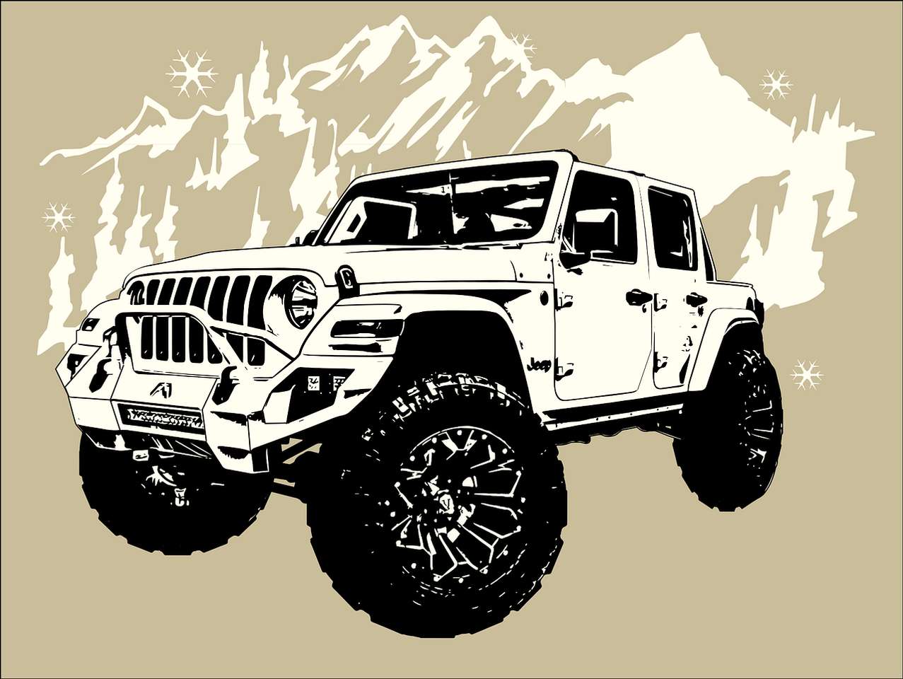 Jeep Truck jigsaw puzzle online