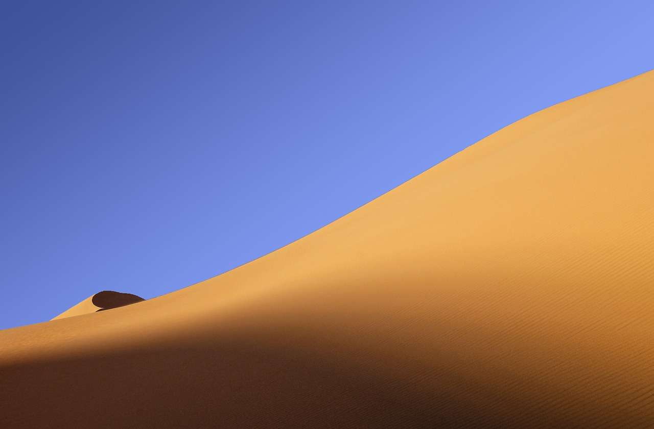Пустинни дюни онлайн пъзел
