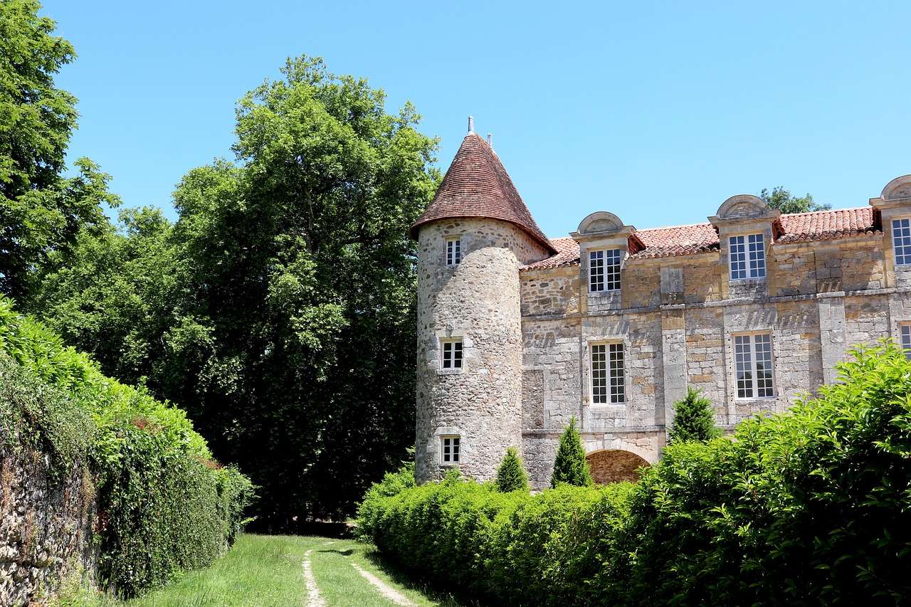 Schloss Dordogne Online-Puzzle