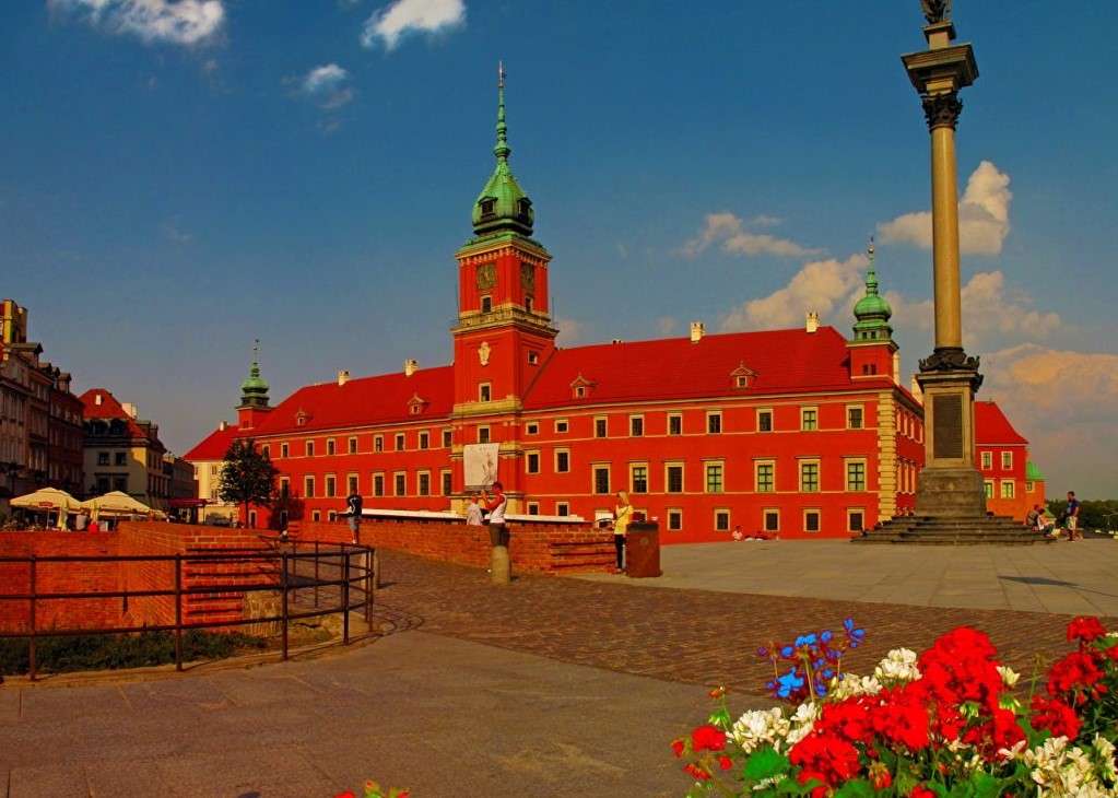 Castillo Real en Varsovia rompecabezas en línea