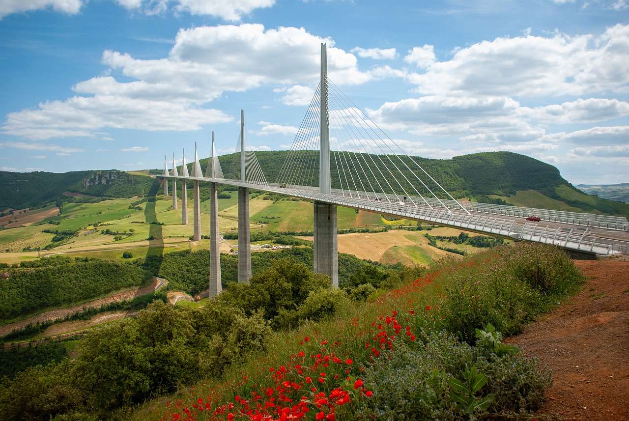 Toll Bridge Frankrike Pussel online