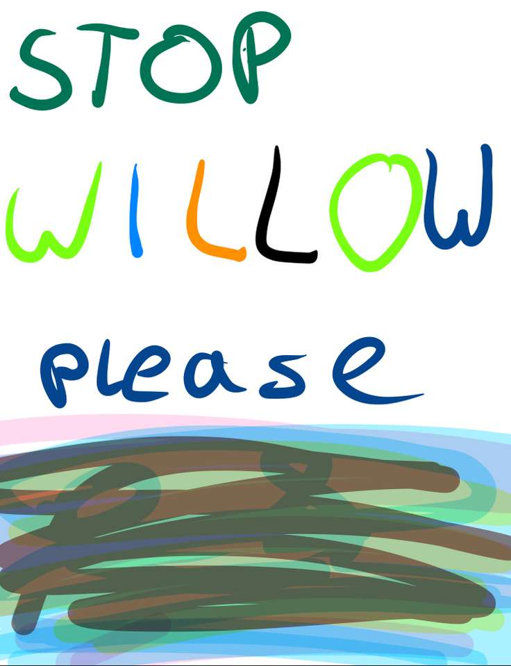 Stop the willow please online puzzle