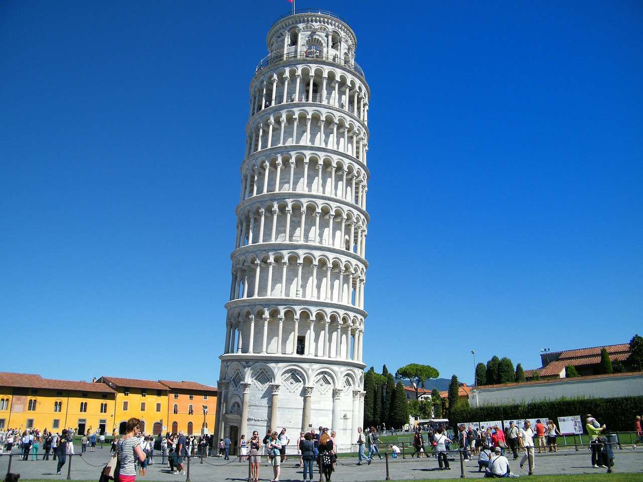 Schiefer Turm von Pisa Puzzlespiel online
