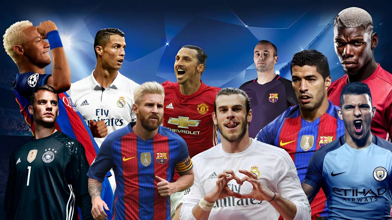 Jogadores de futebol quebra-cabeças online