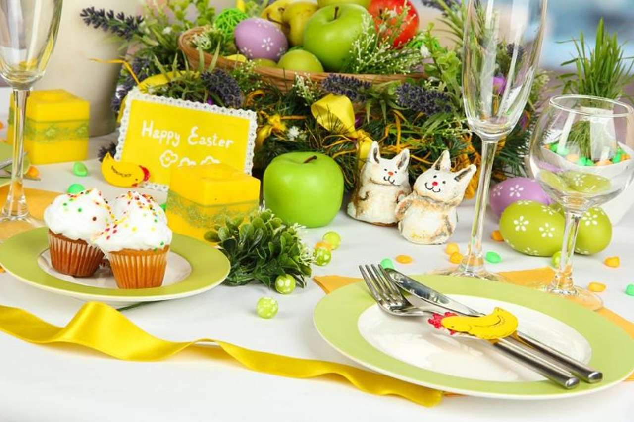 Easter table online puzzle